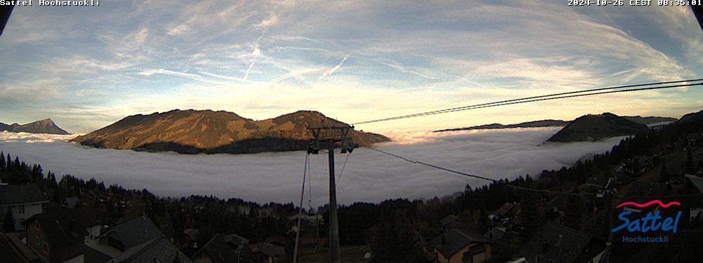 Sattel: Sattel Hochstuckli AG - Mostelberg - Hochstuckli - Lake Ägeri