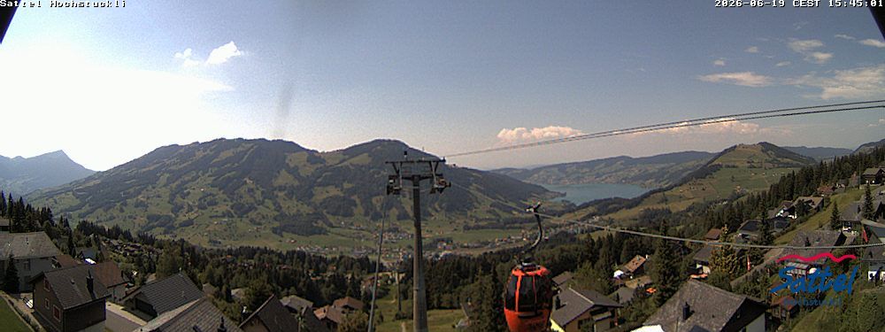Sattel: Sattel Hochstuckli AG - Mostelberg - Hochstuckli - Lake Ägeri