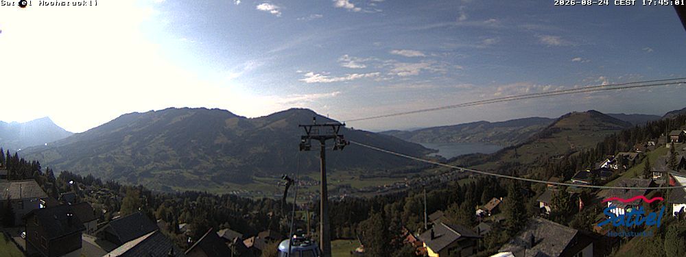 Sattel: Sattel Hochstuckli AG - Mostelberg - Hochstuckli - Lake Ägeri