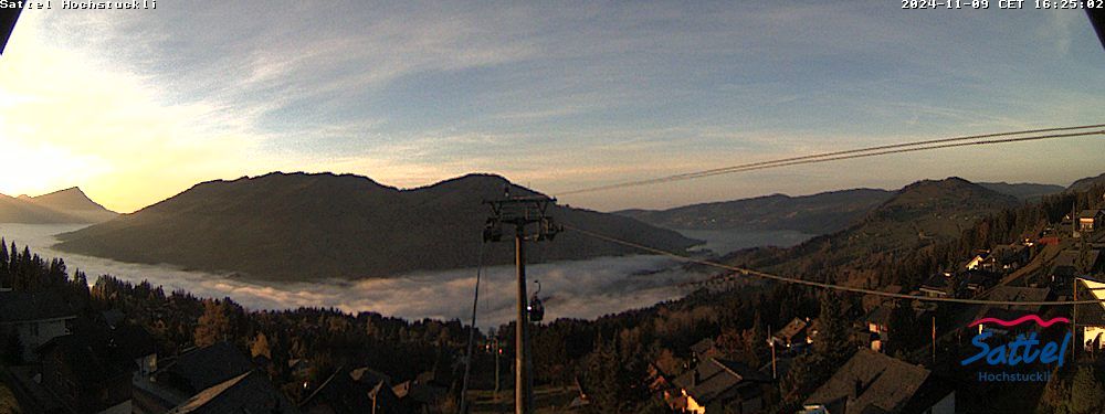 Sattel: Sattel Hochstuckli AG - Mostelberg - Hochstuckli - Lake Ägeri