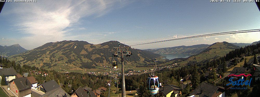 Sattel: Sattel Hochstuckli AG - Mostelberg - Hochstuckli - Lake Ägeri
