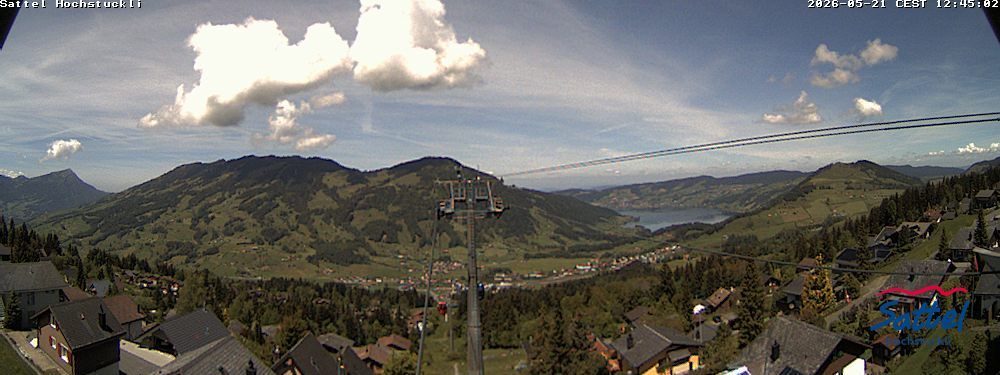 Sattel: Sattel Hochstuckli AG - Mostelberg - Hochstuckli - Lake Ägeri