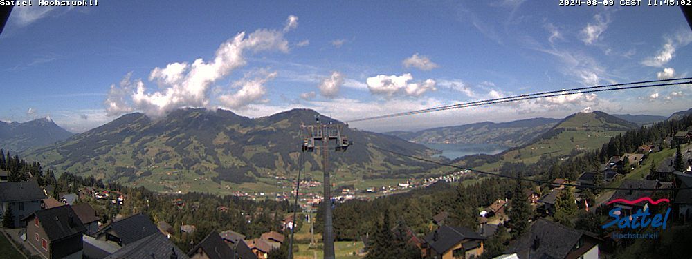 Sattel: Sattel Hochstuckli AG - Mostelberg - Hochstuckli - Lake Ägeri