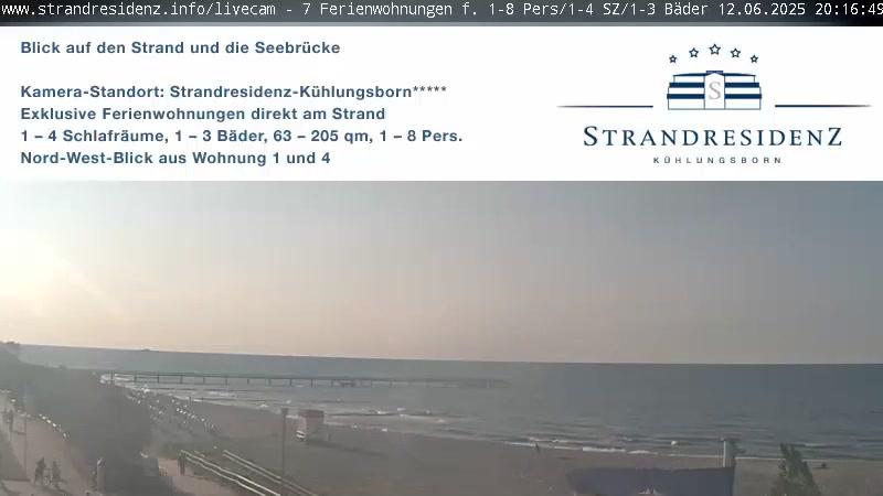 Wittenbeck beach Webcam