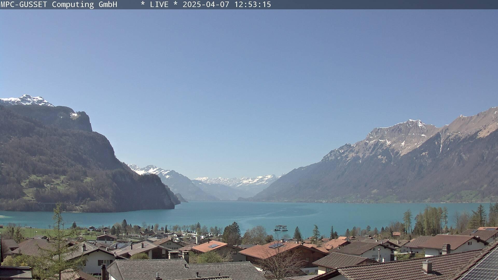 Windy: Webcams - Brienz › South-West: MPC-Gusset computing GmbH