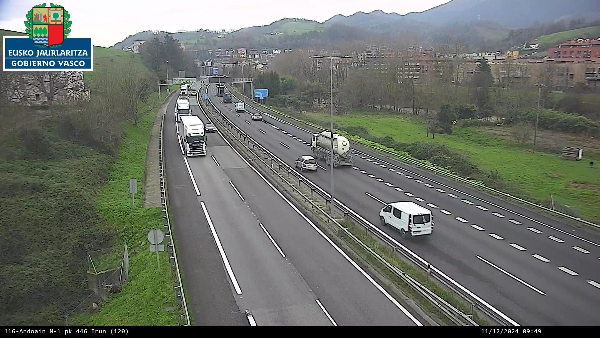 Traffic Cam Andoain › North-East