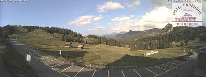 Schwyz: Ibergeregg, Passhöhe - Hotel Passhöhe