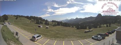 Schwyz: Ibergeregg, Passhöhe - Hotel Passhöhe