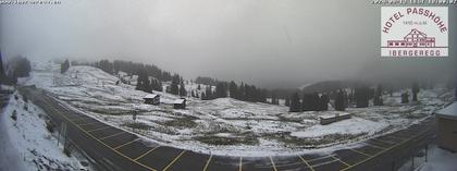 Schwyz: Ibergeregg, Passhöhe - Hotel Passhöhe