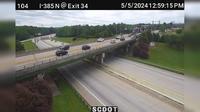 Crescentwood Village: I-385 N @ MM 34 (Butler Rd) - Actuales