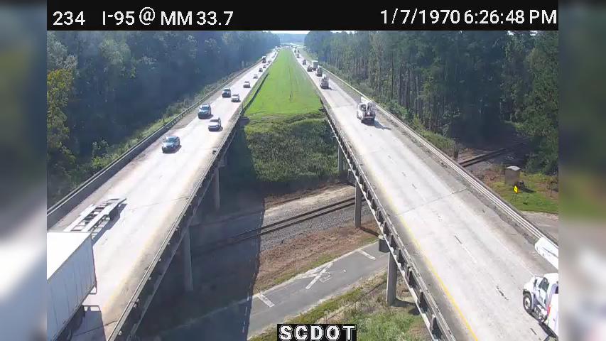 Traffic Cam Kress: I-95 @ MM 33.7