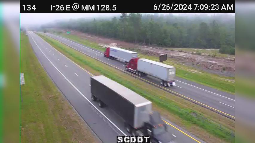 Traffic Cam Oak Grove: I-26 E @ MM 128.5