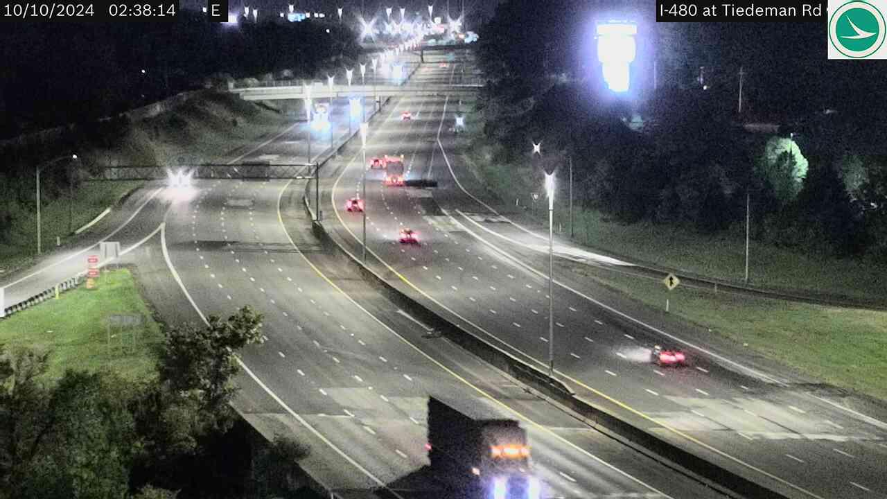 Traffic Cam Brooklyn: I-480 at Tiedeman Rd