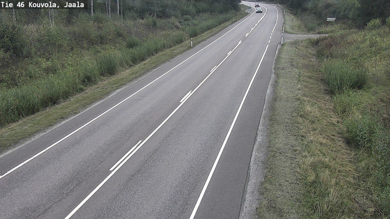 Traffic Cam Kouvolan seutukunta: Tie 46 Kouvola, Jaala - Kouvolaan