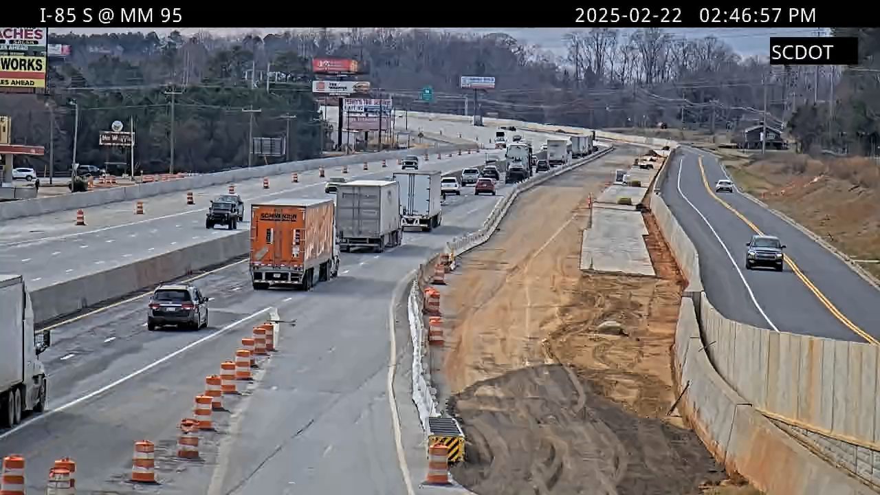 Traffic Cam Rosehill Park: I-85 N @ MM