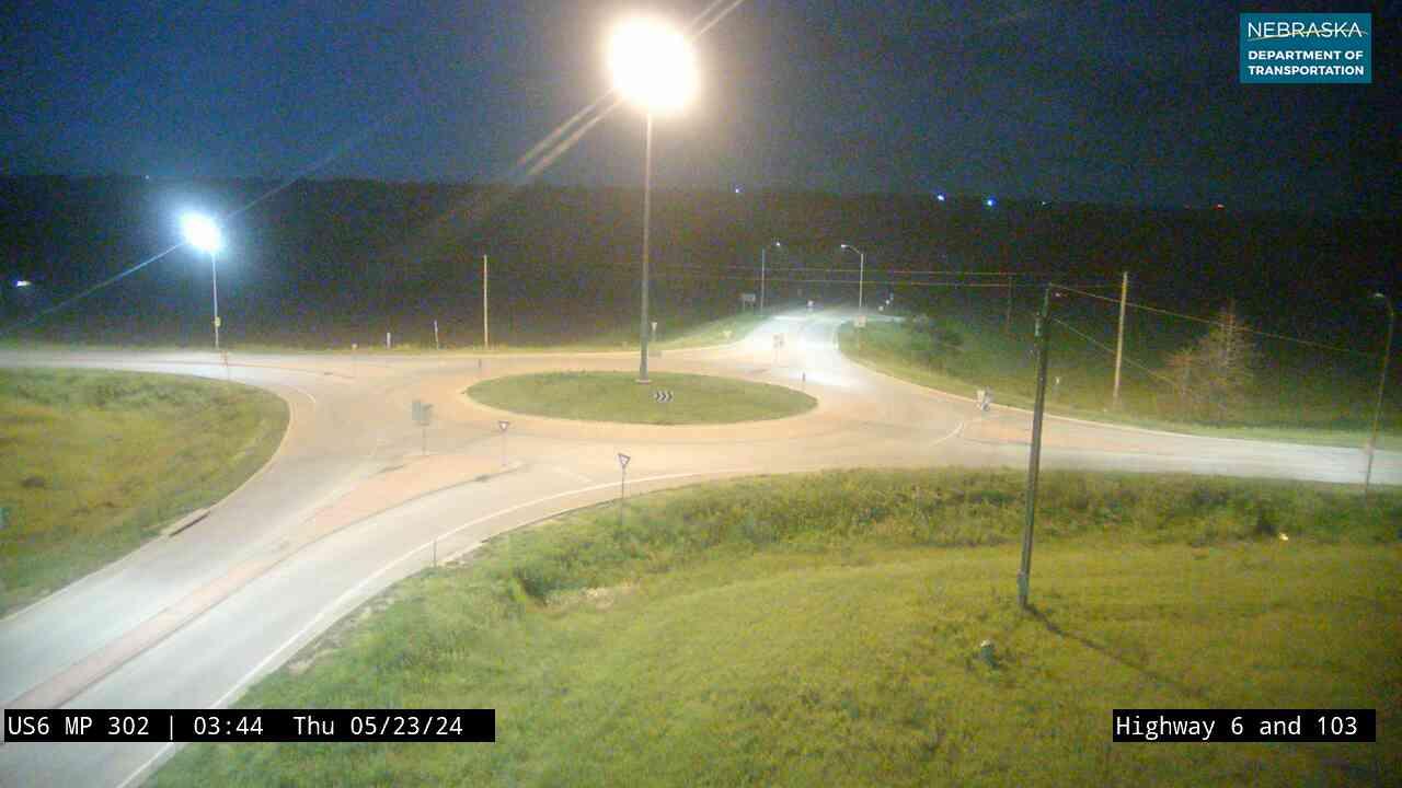 Traffic Cam Pleasant Dale: US 6: US 6 at Hwy 103: Intersection