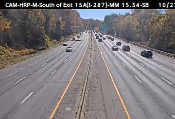 Traffic Cam Harrison › South: South of Exit 15A (I-287)