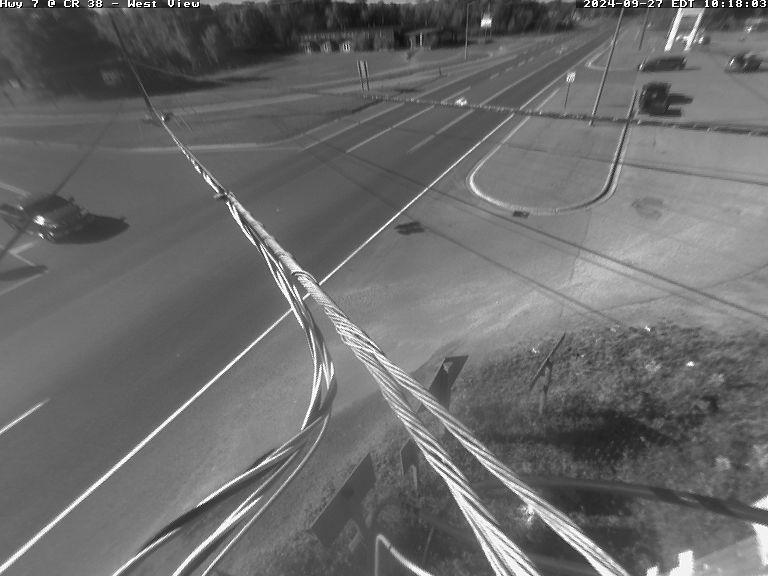 Traffic Cam Central Frontenac: Highway 7 at CR