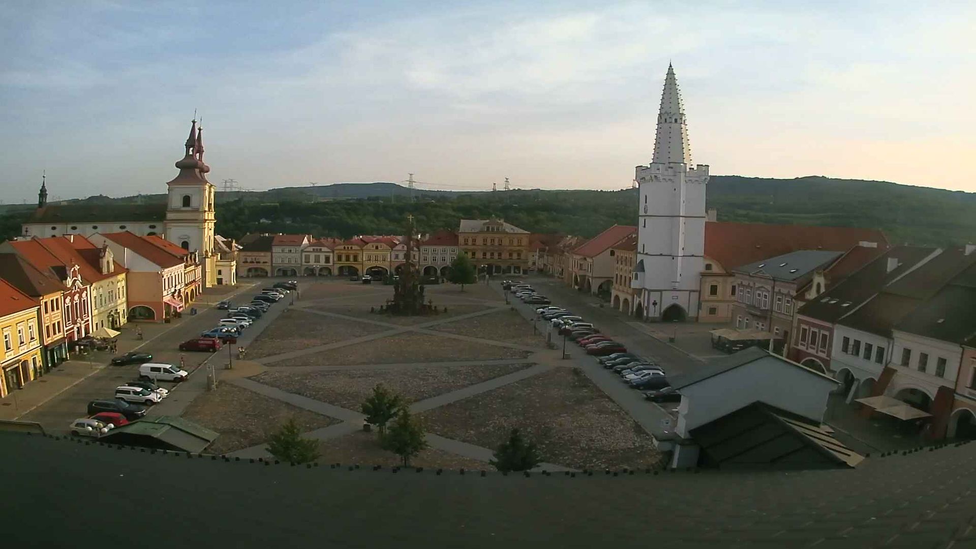 Traffic Cam Kadan › South: Holy Trinity Column