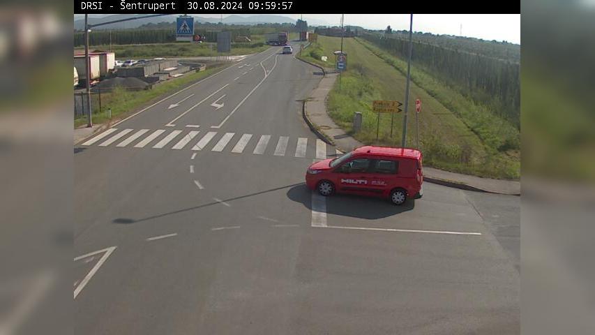 Traffic Cam Grajska vas: R2-447, Šentrupert - Ločica, Šentrupert