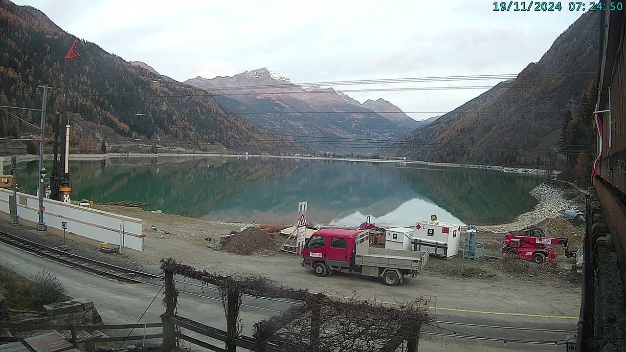 Miralago: Lago di Poschiavo - Piz Varuna