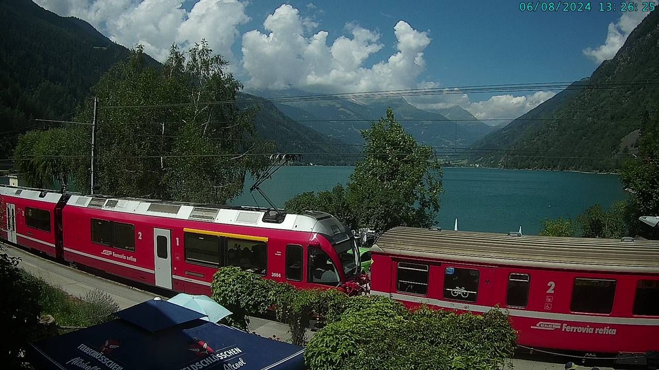 Miralago: Lago di Poschiavo - Piz Varuna