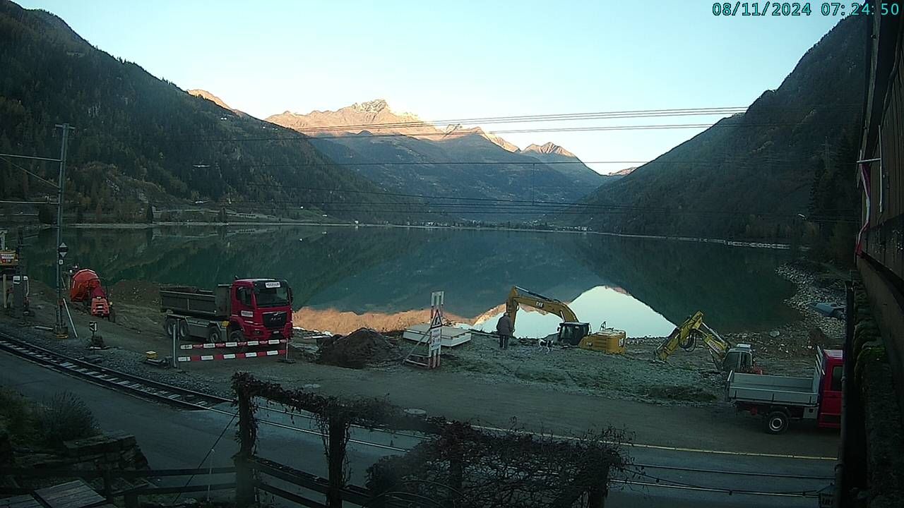 Miralago: Lago di Poschiavo - Piz Varuna