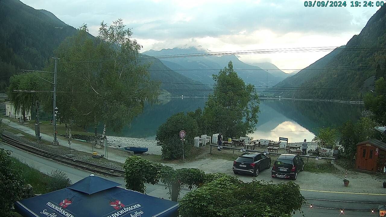 Miralago: Lago di Poschiavo - Piz Varuna