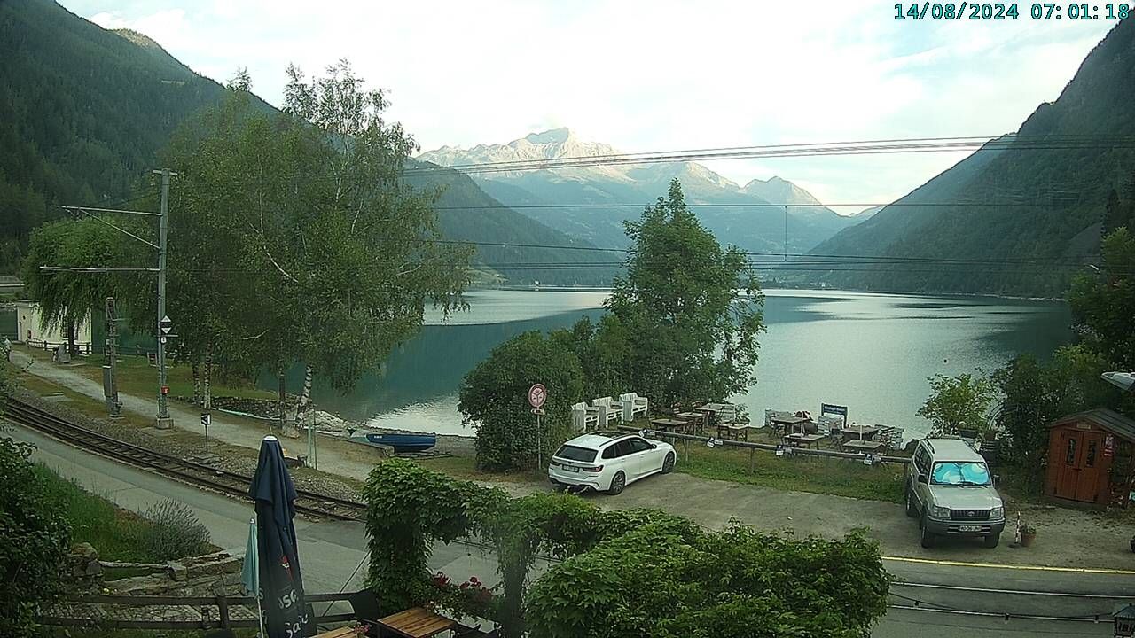 Miralago: Lago di Poschiavo - Piz Varuna