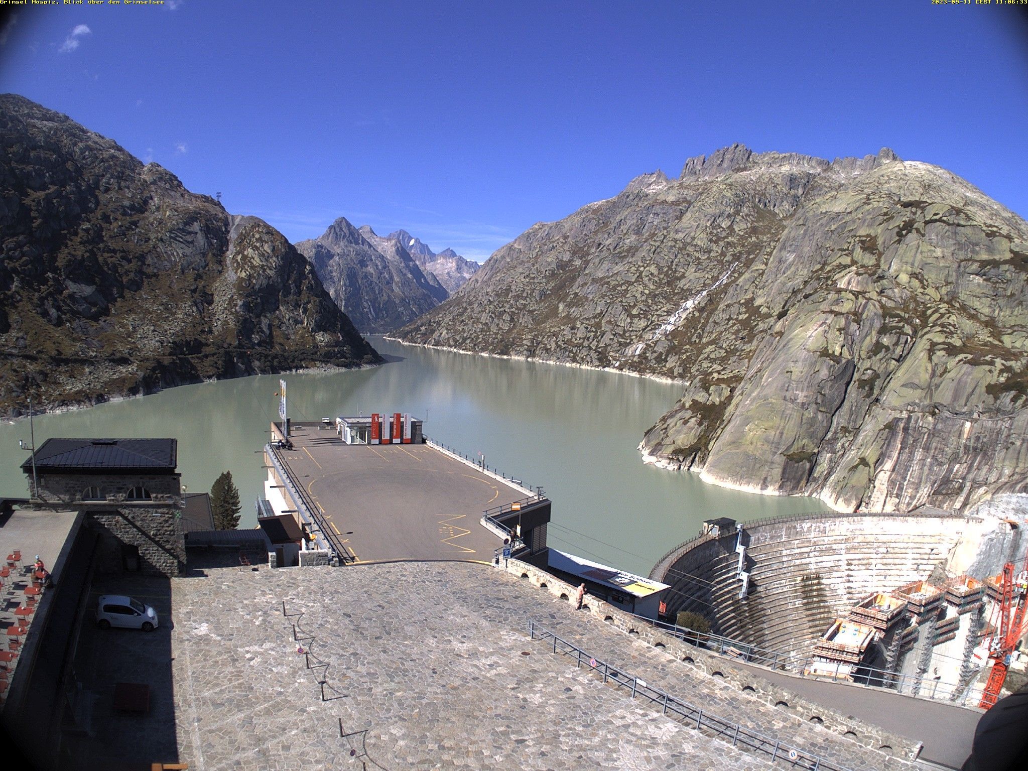 Obergoms: Grimsel Hospiz, Grimselsee