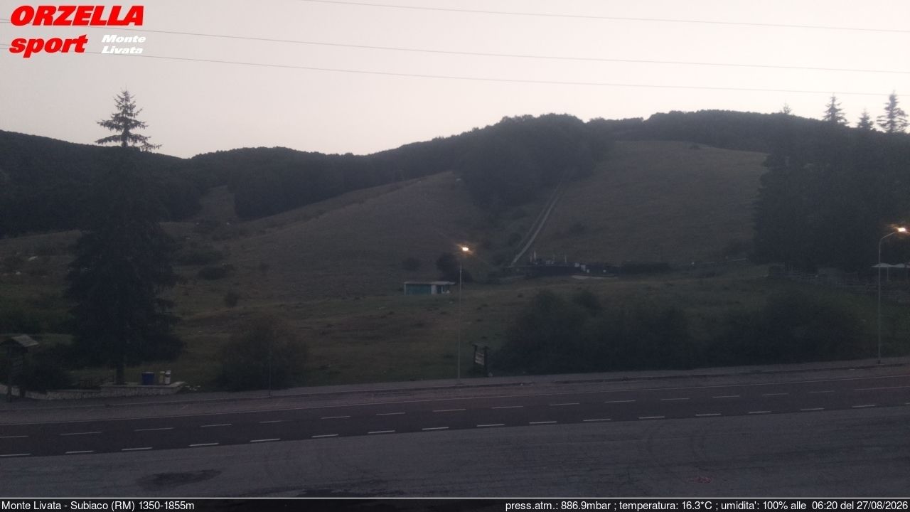 Traffic Cam Subiaco: Monte Livata
