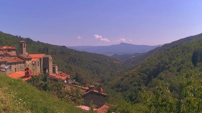 immagine della webcam nei dintorni di Caprese Michelangelo: webcam Ortignano Raggiolo