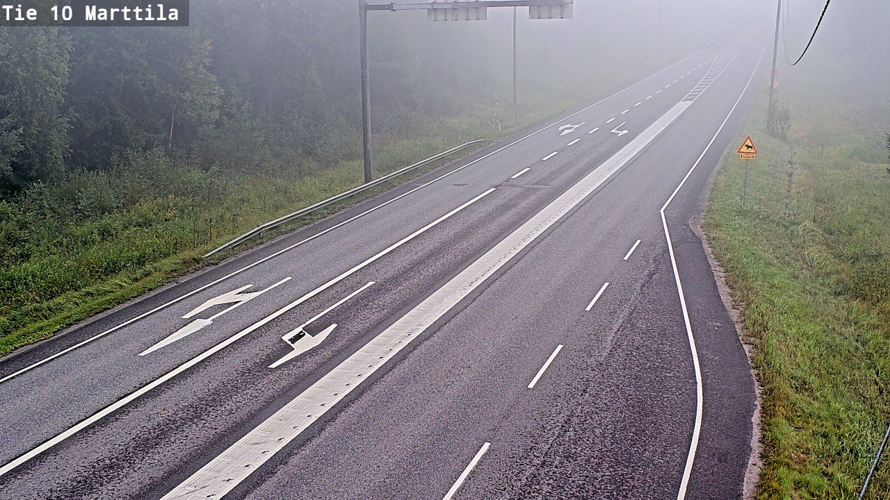 Traffic Cam Marttila: Tie - Hämeenlinnaan