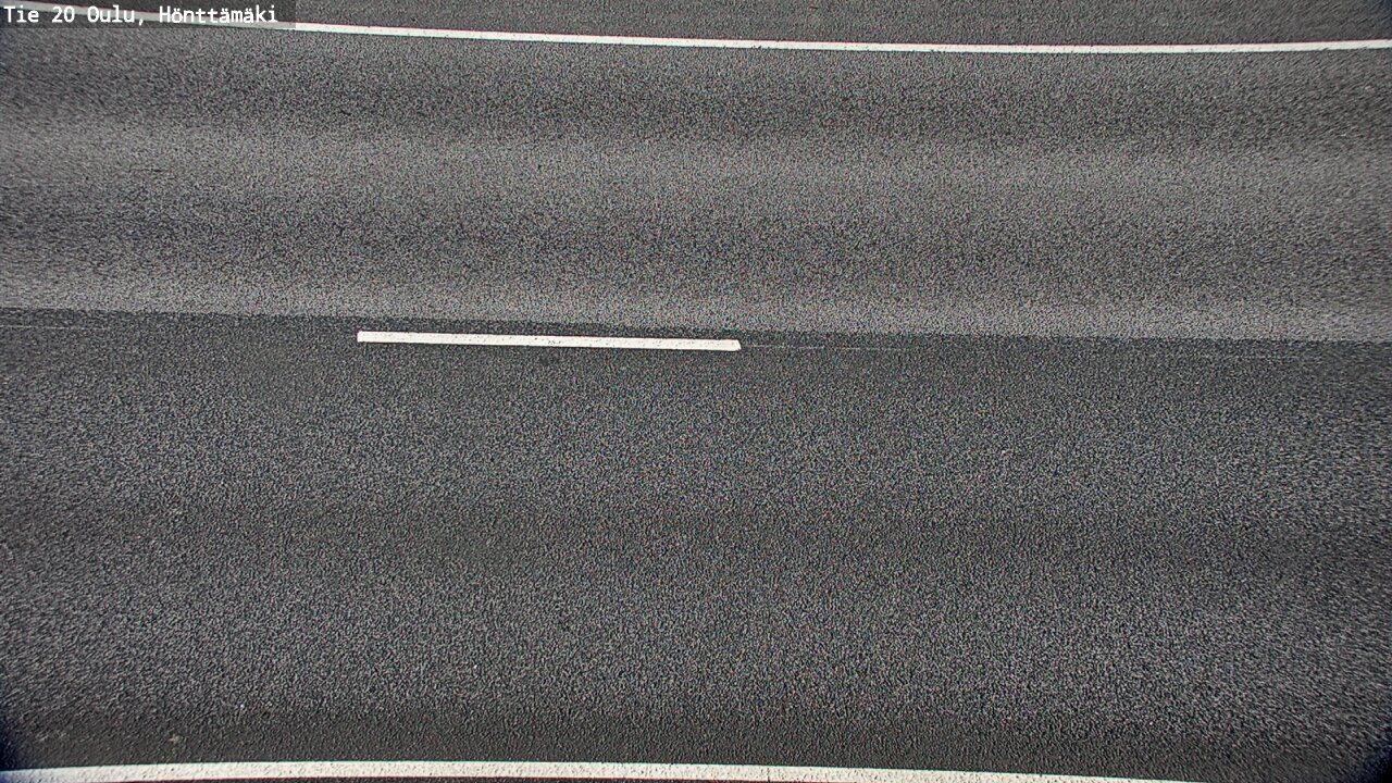 Traffic Cam Oulu: Tie20 Hönttamaki - Tienpinta