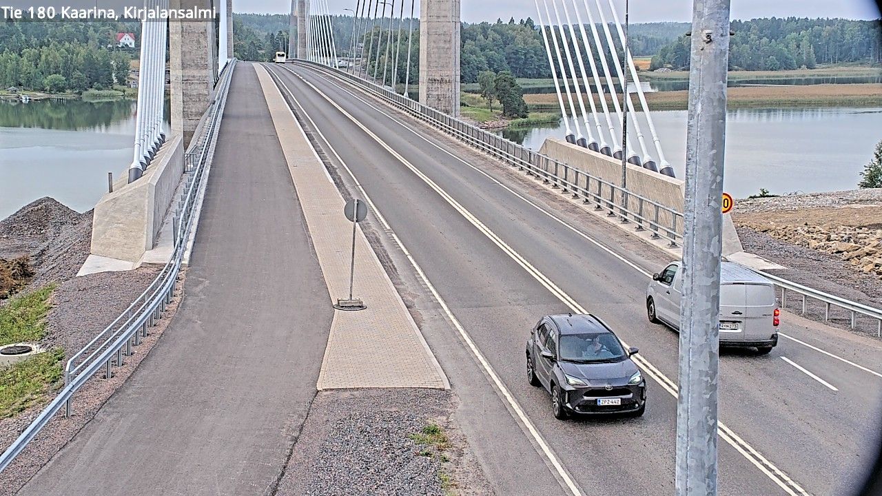 Traffic Cam Kaarina: Tie 180 - Kirjalansalmi - Parainen