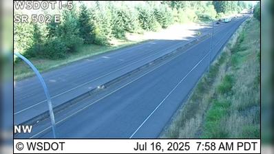 Traffic Cam Lambert › North: I-5 NB at MP 11.6: SR502 on ramp