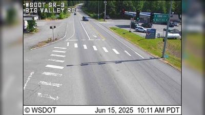 South Poulsbo Traffic and Landscape