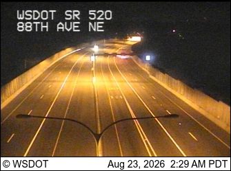 Traffic Cam Clyde Hill: SR 520 at MP 4.9: 88th Ave NE