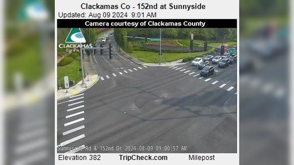Traffic Cam Sunnyside: Clackamas Co - 152nd at