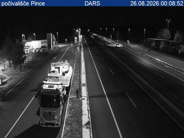 Traffic Cam Pince: A5, Maribor - počivališče