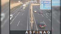 Bergheim: A, bei Anschlussstelle - Nord, Blickrichtung Wien - Km ,