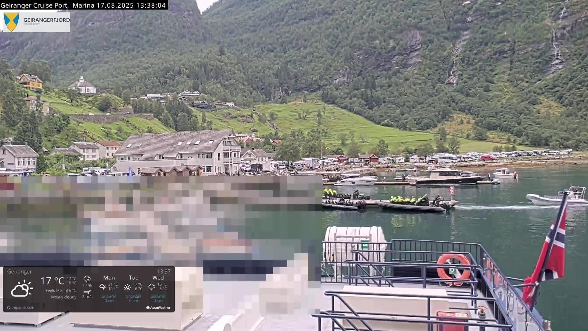 Geiranger: Geirangerfjord Port