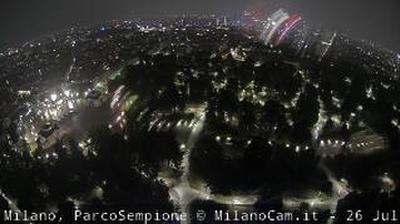 Milan webcam in real time