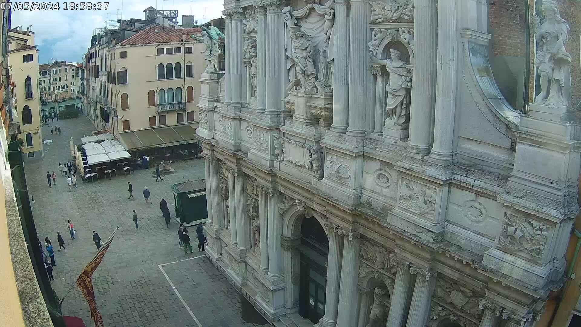 Webcam Venezia, Santa Maria del Giglio - Hotel Bel Sito e Berlino