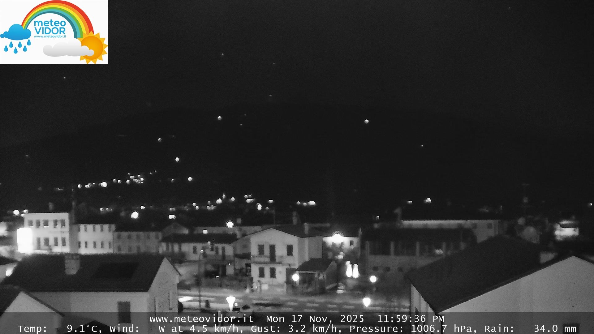 Traffic Cam Vidor › North: Via Bosco - Monte Cesen ripetitore