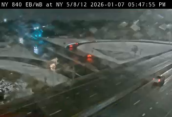 Traffic Cam New Hartford › North: NY 840 at NY 5,8,12 Interchange