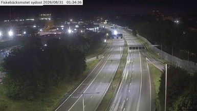 Traffic Cam Vastra Goteborg: Fiskebäcksmotet
