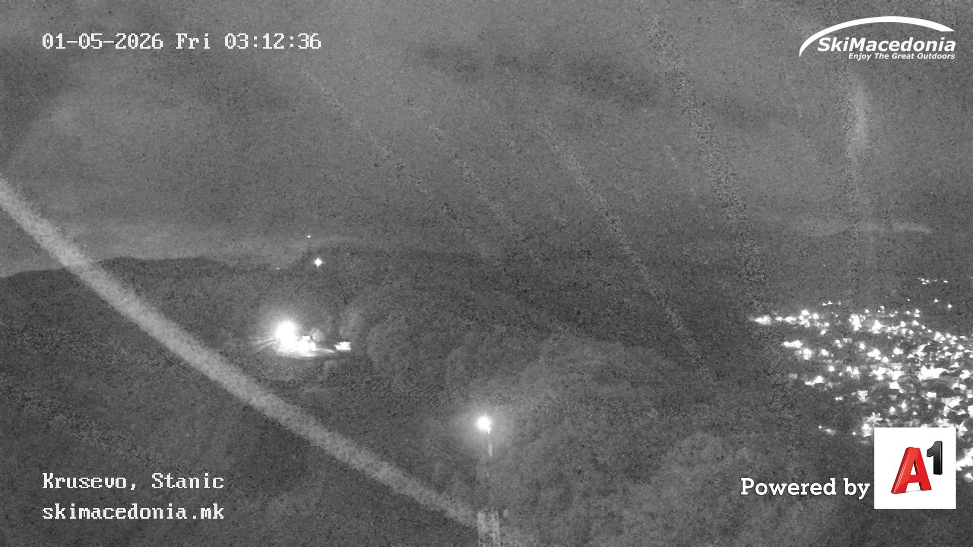 Traffic Cam Krushevo › North: Ski center Stanic ( Ски центар Станич)