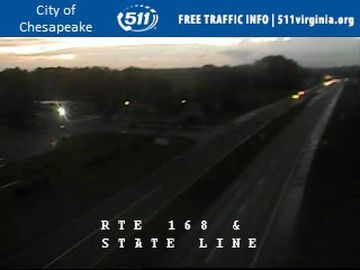 Traffic Cam Chesapeake: VA-168 & Stateline