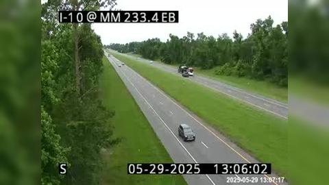 Traffic Cam Aucilla: I-10 E of CR-257/W Jefferson Cty Line